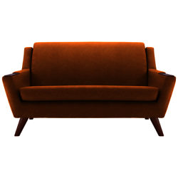 G Plan Vintage The Fifty Five Small Sofa Festival Amber